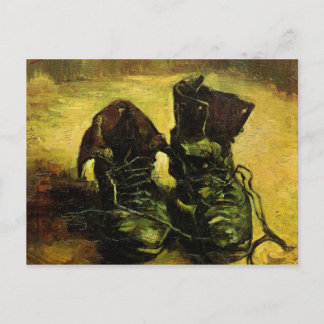 Carte Postale Une paire de chaussures de Vincent van Gogh