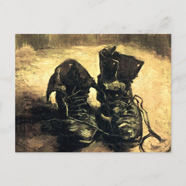 Carte Postale Une paire de chaussures - Van Gogh (Devant)