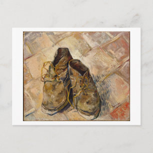 Carte Postale Une paire de chaussures, Vincent van Gogh