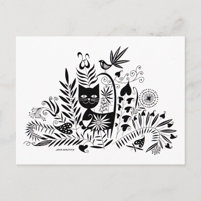 Carte Postale Une paire Purr-fect (Devant)