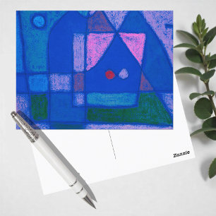 Carte Postale Une petite chambre à Venise par Paul Klee, Art Abs