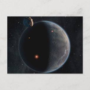 Carte Postale Une Planète Comme La Terre Riche En Carbone Et Sèc