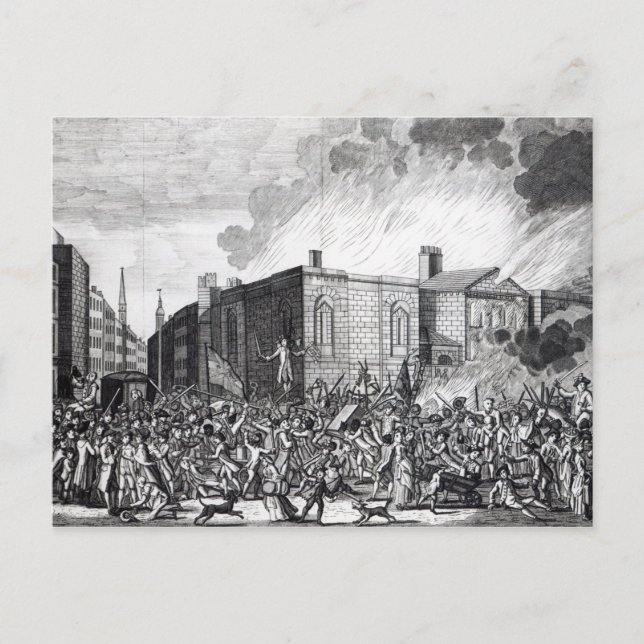 Carte Postale Une représentation exacte de Burning (Devant)