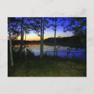 Carte Postale Une rivière à Dusk