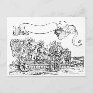 Carte Postale Une scène de la procession triomphale de Maximilie