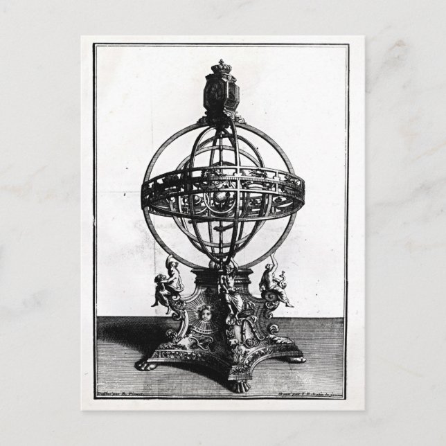 Carte Postale Une sphère militaire du système copernicien (Devant)