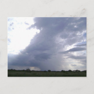 Carte Postale Une tempête se prépare au-dessus du Texas