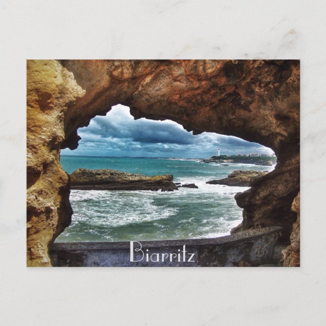 Carte Postale "Une vue à retenir"- Biarritz (Devant)