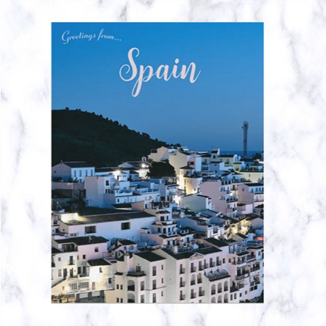 Carte Postale Une vue de Frigiliana Espagne (Créateur téléchargé)