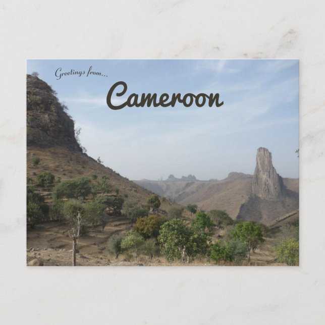 Carte Postale Une vue de Rumsiki Cameroun (Devant)