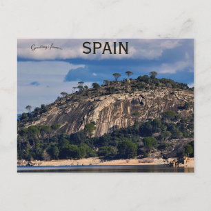 Carte Postale Une vue de Sierra Oeste Madrid Espagne