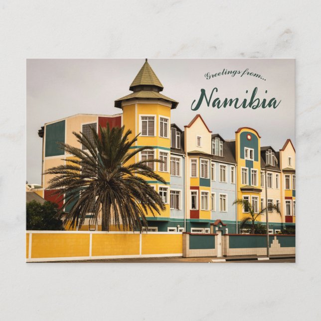 Carte Postale Une vue de Swakopmund Namibie (Devant)