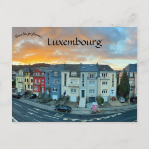 Carte Postale Une vue de Walferdange Luxembourg