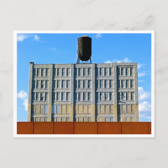 CARTE POSTALE UNE VUE SUR CERTAINES CHAMBRES, BROOKLYN, NYC (Devant)