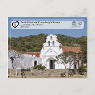 Carte Postale UNESCO - Bloc jésuite et Estancias de Cordoue