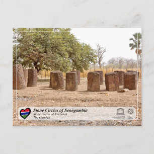 Carte Postale UNESCO - Cercles de pierre de Sénégal - Kerbatch