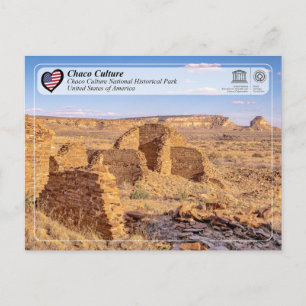 Carte Postale UNESCO - Chaco Culture Parc National Historique Po