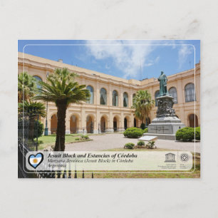 Carte Postale UNESCO - Édifice jésuite et Estancias de Cordoue