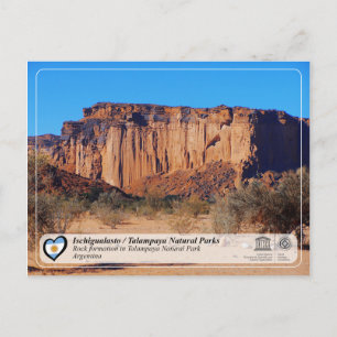 Carte Postale UNESCO - Les parcs naturels d'Ischigualasto / Tala