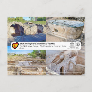 Carte Postale UNESCO - Maison du Mithraeum/Zone funéraire des Co