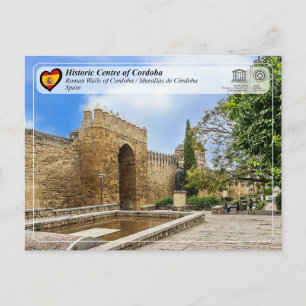 Carte Postale UNESCO - Murs romains / Murallas de Córdoba