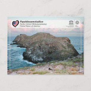 Carte Postale UNESCO - Papahānaumokuākea - Île Necker