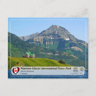 Carte Postale UNESCO - Parc international de la paix du glacier