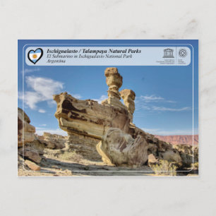 Carte Postale UNESCO - Parcs naturels de Talampaya