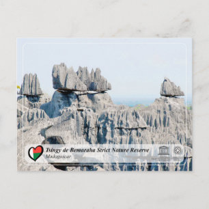 Carte Postale UNESCO - Tsingy de Bemaraha Strict Nature Reserve