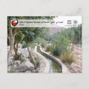 Carte Postale UNESCO WHS - Aflaj Irrigation Systems of Oman