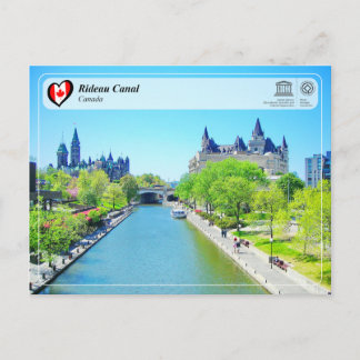 Carte Postale UNESCO WHS - Canal Rideau