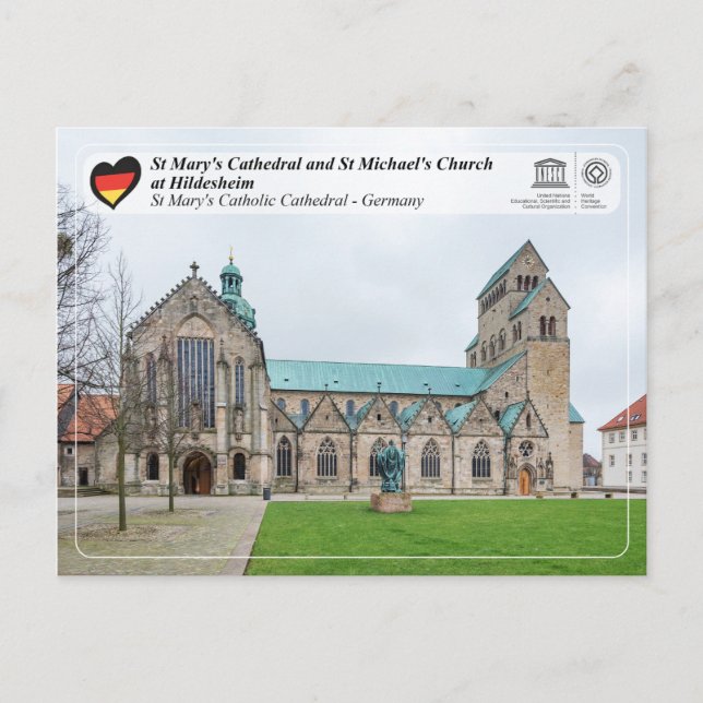 Carte Postale UNESCO WHS - Cathédrale catholique Sainte-Marie (Devant)