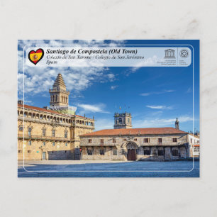 Carte Postale UNESCO WHS - Colexio de San Xerome