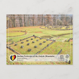 Carte Postale UNESCO WHS - Forteresses Daciennes - Sarmizegetusa
