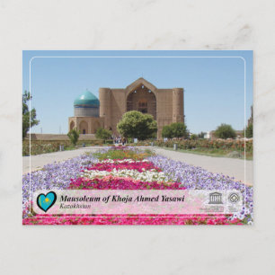 Carte Postale UNESCO WHS - Mausolée de Khoja Ahmed Yasawi