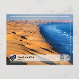 Carte Postale UNESCO WHS - Mer de sable namibienne