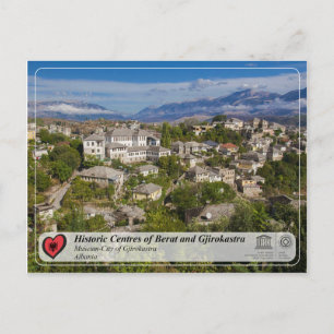 Carte Postale UNESCO WHS - Musée-Ville de Gjirokastra
