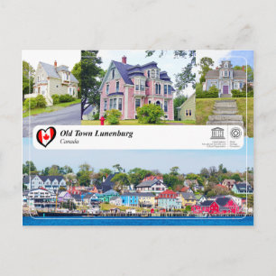 Carte Postale UNESCO WHS - Old Town Lunenburg