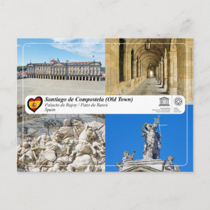 Carte Postale UNESCO WHS - Palais de Rajoy / Pazo de Raxoi