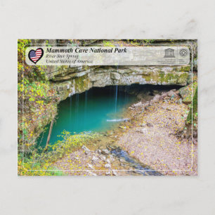 Carte Postale UNESCO WHS - Parc national de Mammoth Cave