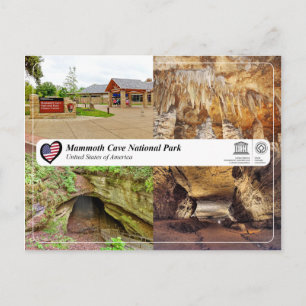 Carte Postale UNESCO WHS - Parc national de Mammoth Cave