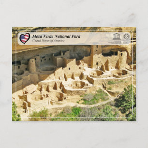 Carte Postale UNESCO WHS - Parc national de Mesa Verde