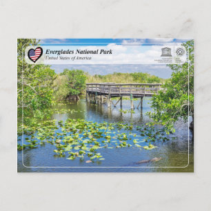Carte Postale UNESCO WHS - Parc national des Everglades