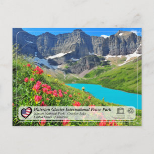 Carte Postale UNESCO WHS - Parc national des Glaciers