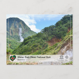 Carte Postale UNESCO WHS - Parc national du Morne Trois Pitons
