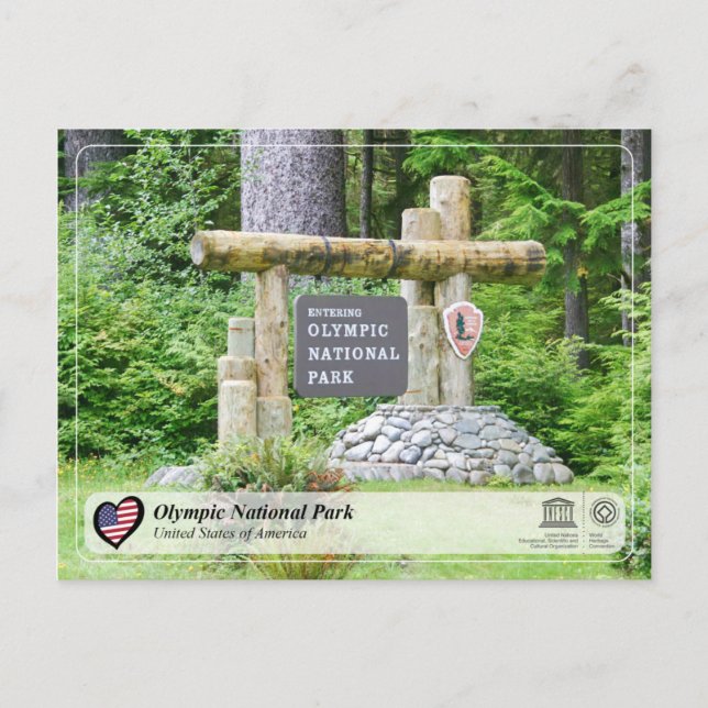 Carte Postale UNESCO WHS - Parc National Olympique (Devant)