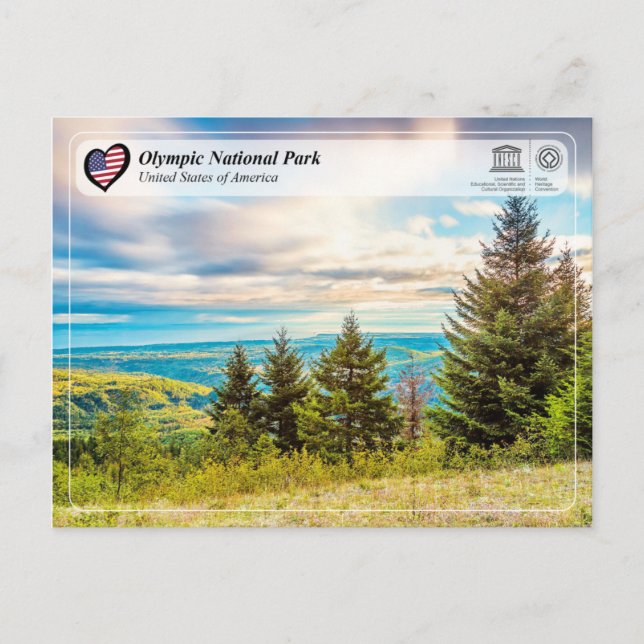 Carte Postale UNESCO WHS - Parc National Olympique (Devant)