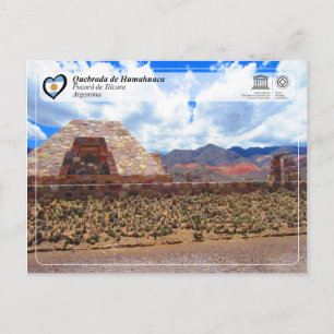 Carte Postale UNESCO WHS - Quebrada de Humahuaca