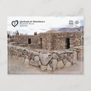 Carte Postale UNESCO WHS - Quebrada de Humahuaca