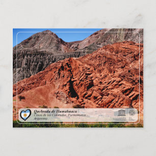 Carte Postale UNESCO WHS - Quebrada de Humahuaca
